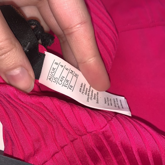 CIKADA Australia Ribbed Pink Bathing Suit - Picture 5 of 5